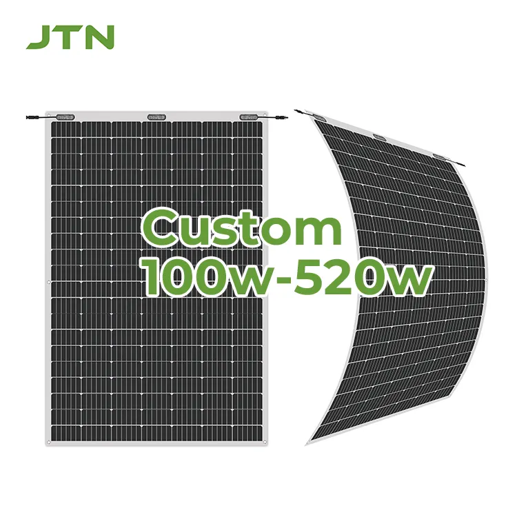 Гибкая солнечная панель ETFE 100 Вт 150 Вт 160 Вт 180 Вт 200 Вт 250 Вт 300 Вт 350 Вт 400 Вт 500 Вт 1000 Вт