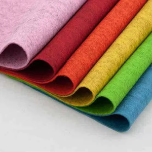 Tissu en feutre de laine large 280 GSM, épais, brossé, suédé, couleur unie, non-tissé, polaire, tricoté, fil peigné, style uni - Product Image 2