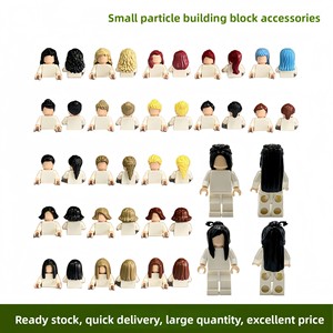 Pièces de construction en plastique à petites particules compatibles transfrontalières pour unisexe, accessoires MOC, pièces détachées DIY pour assemblage - Product Image 2