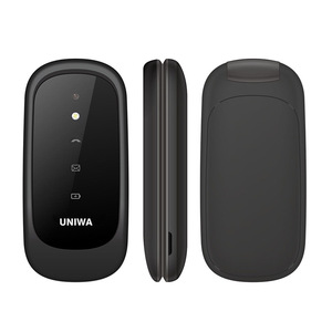 Teléfono Móvil Clásico UNIWA F9E Mini Flip, GSM Desbloqueado, Doble <span class=keywords><strong>SIM</strong></span>, Teclado T9 Grande, LED, para Personas Mayores, Mini Móvil de Repuesto - Product Image 5