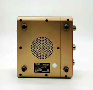 Altavoz con Forma de Disco de Vinilo Retro ELETREE MD-1317BT, Regalo de Audio Atómico, Radio AM FM SW Inalámbrica BT - Product Image 4