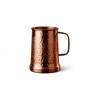 New Elegance Extra <b>Large</b> Moscow Mule Carbon Steel <b>Mug</b> Mirror Polished Lid Eco-Friendly Hand-made Decorative 24 Hours Thermal - Product Image 6