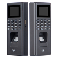 SMQT EA-909 Biometric Access Control System Fingerprint Recognition LCD Screen 3000 Users Linux OS Memory Card Storage DC Power
