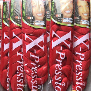 Trenza <span class=keywords><strong>de</strong></span> Cabello Sintético Jumbo <span class=keywords><strong>de</strong></span> 82 Pulgadas y 165g, Resistente a Altas Temperaturas, Producto <span class=keywords><strong>de</strong></span> Belleza y Cuidado Personal, Éxito <span class=keywords><strong>de</strong></span> Ventas Global - Product Image 1