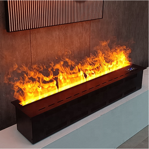 Barato decoración llama 3D Led luz atomización agua vapor eléctrico fuego insertar vapor <span class=keywords><strong>chimenea</strong></span> - Product Image 1