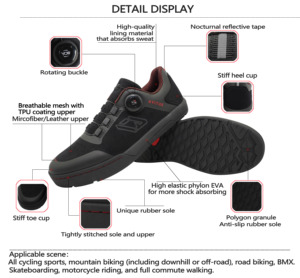 Chaussures de vélo plates Avitus F06, styles tendance, baskets, idéales pour le freestyle et le dirtjump en 2025, chaussures de vélo décontractées - Product Image 4