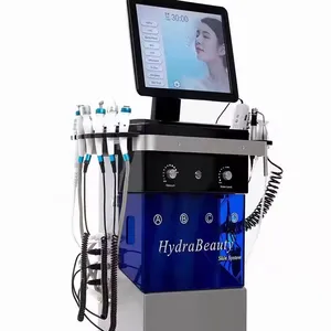 Hydrafacy Venta caliente Der-mabration Facial Machine Aqua Peel Diamond Peeling Hydrafaci facial con depurador de piel