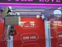 Machine d'arcade à griffes à monnayeur, modèle Pure Love, pour peluches, en promotion
