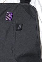 Tablier de Barbier Robuste Vinnie Noir Anti-Statique Ultra Léger Anti-Adhérent aux Cheveux en Polyester Rembourré et Réglable