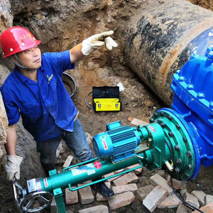 HT300 Modèle Électrique Pipedrill Machine À Tarauder À Chaud pour L'acier Au Carbone En Fonte Ductile HDPE PE Tuyau EN PVC - Product Image 4