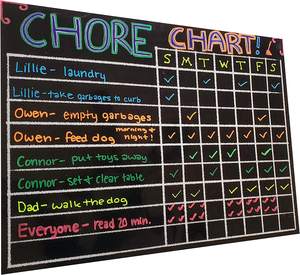 <span class=keywords><strong>Tableau</strong></span> <span class=keywords><strong>magnétique</strong></span> effaçable à sec, <span class=keywords><strong>tableau</strong></span> de tâches, <span class=keywords><strong>tableau</strong></span> noir, autocollant personnalisé, <span class=keywords><strong>tableau</strong></span> noir, ensemble avec marqueurs pour enfants - Product Image 1