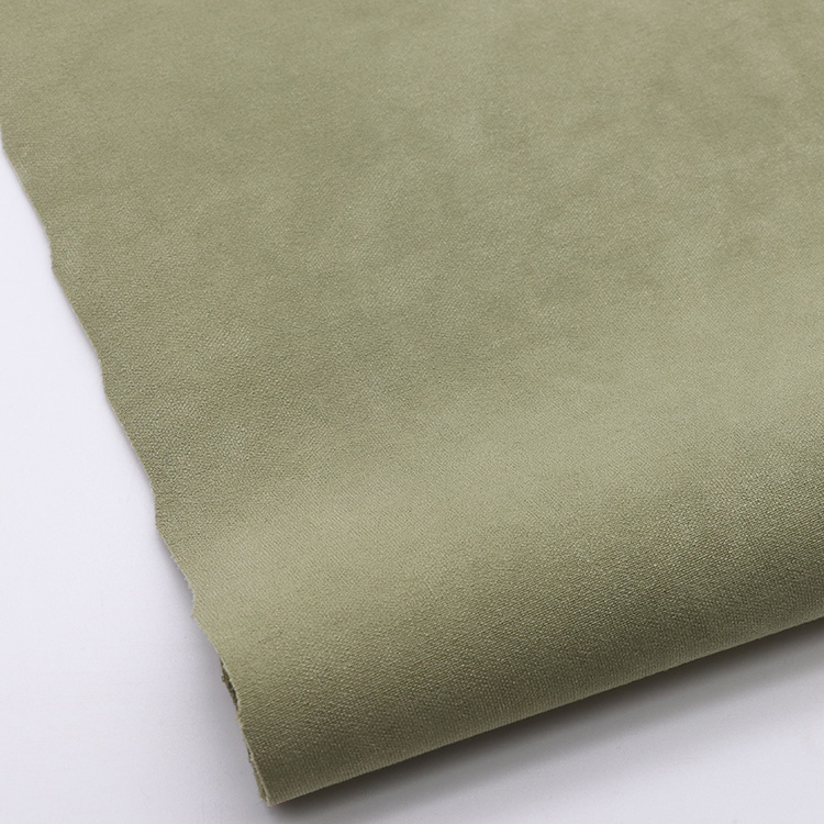 Ripstop Microfiber Faux Polyester Brushed Knitted scuba Suede Fabric for Garments