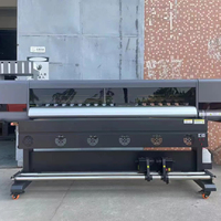 Impresora Plana de Inyección de Tinta Eco Solvente de 1.9m con Dos Cabezales I3200 Xp600 DX5, Nueva, 9600dpi, Android/iOS
