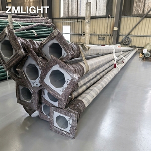 Postes de Luz Octogonales de Acero <span class=keywords><strong>Galvanizado</strong></span> Eléctrico de 5m, 6m, 7m, 8m, 9m y 10m, Personalizados por Fabricantes, <span class=keywords><strong>Precio</strong></span> por <span class=keywords><strong>Poste</strong></span> - Product Image 1