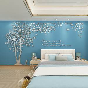 Grande 3D decorazione per la casa acrilico adesivo <span class=keywords><strong>da</strong></span> parete elegante grande albero Design per la decorazione di interni per la casa - Product Image 4
