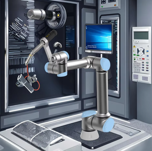 Robot de soudage et de pulvérisation industriel collaboratif Universal Vision Ai Combot PLC 4 axes ultra-léger compact et sûr - Product Image 1