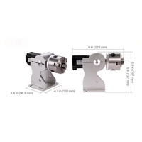 Anillo Rotatorio para Equipos de Láser Metálico, Aplicable en Ejes Rotatorios de Láser de 20w, 30w, 50w y 100w para Máquinas de Marcado Láser