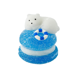 Stress Anxiety Relief <b>Cute</b> Taba Stretch Sticky Sensory Fidget Toy Arctic Blue Ocean Burger Polar <b>Bear</b> Squeeze Toy - Product Image 1