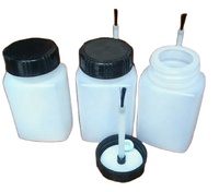 Cepillo de pegamento de 50ML Botella de retoque de plástico vacía