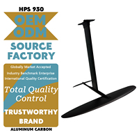 Aile de planche à voile AXIS HPS 930 Carbon haute performance pour maniabilité précise en surf de vague et de pump, 1179 cm²