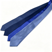 Corbata Clásica de Poliéster Sólido para Hombre, Fácil de Cuidar, Sin Arrugas, para Negocios, Bodas, Regalos, Corbata Lisa de una Sola Pieza
