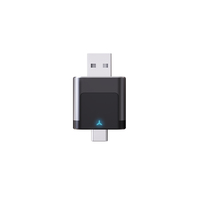 2 en 1 inalámbrico Carplay Android Auto adaptador Plug and Play Smart Dongle Mini USB Dongle para fábrica con cable CarPlay Android Auto