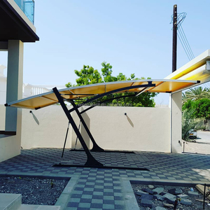 <span class=keywords><strong>Garage</strong></span> de cadre en aluminium imperméable d'auvent de carport moderne Offre Spéciale pour l'installation extérieure en métal de stationnement de voiture - Product Image 1