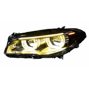 JY <span class=keywords><strong>LED</strong></span> Angel Eyes <span class=keywords><strong>LED</strong></span> knipperlichten voor BMW 5 Serie F10 koplampunits F11 F18 2010 tot 2017 DRL Plug & Play autokoplamp - Product Image 4