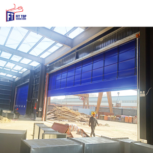 Tùy chỉnh tốc độ cao PVC CuộN cửa chớp thiết kế công nghiệp tự động mở ván ép polymer có thể gập lại nhà kho hội thảo - Product Image 6
