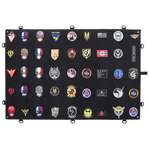 <b>Large</b> Nylon Velcro Patch Display Board 300-500g DIY Craft Collection Storage <b>Mat</b> Khaki Neutral Tone Outdoor Hobby Collector <b>Mat</b> - Product Image 3