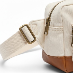 Sac banane de tennis en toile cirée pour pickleball, 16 oz, avec logo personnalisé, vente en gros - Product Image 4