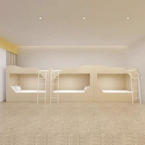 Tiroirs de rangement de <span class=keywords><strong>lit</strong></span> tatami minimaliste moderne, boîte haute rembourrée douce pour chambre d'enfant - Product Image 3