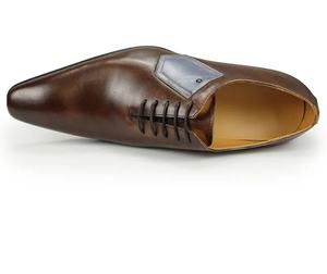 Chaussures Oxford pour hommes de haute qualité, en cuir artisanal, augmentant la taille, imperméables et respirantes, chaussures de mariage d'automne, taille 39-50 - Product Image 5