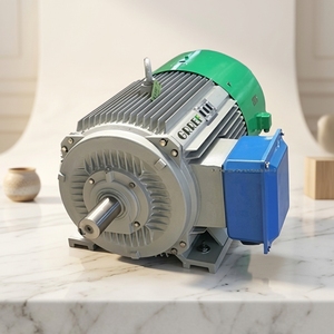 Alternador PMG de alta densidad de potencia de 24 KW y 600 rpm para sistema eólico residencial - Product Image 1