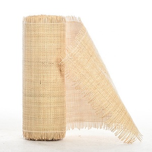 Baru anyaman bambu alami lembar anyaman Rotin bahan tongkat terbuka rotan jala anyaman anyaman mesin tenun - Product Image 5