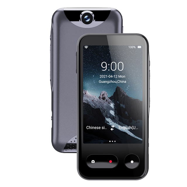 Business Travel Handheld Voice Simultaneous Translation Instant Translator with APP Online