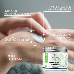 Crème de soin bio à la formule naturelle de Yam, Aloe Vera et Trèfle Rouge pour les soins de la ménopause, Crème de Yam sauvage bio - Product Image 4