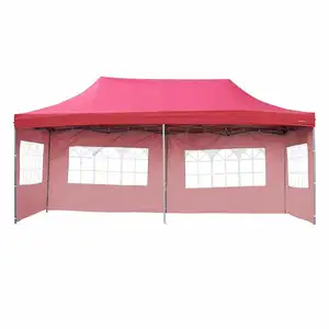 Vendita calda Pieghevole Rapido Tenda 3m da 6m Pieghevole Gazebo 10x20 Ft con Fianchi