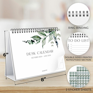 Directo <span class=keywords><strong>de</strong></span> Fábrica |   Calendario <span class=keywords><strong>de</strong></span> Escritorio Estético <span class=keywords><strong>de</strong></span> Alta Calidad Personalizado 2026-2027 |   Mini Flip Style |   Impresión Offset - Product Image 5