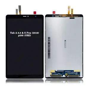 לוח מלא הרכבה תצוגה עבור Samsung Galaxy Tab 8.0 2019 P200 P205