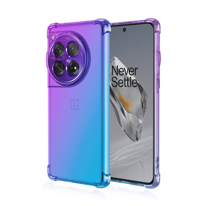 Sản phẩm hot 1.5 mét dày với Hatter đầy đủ Bảo vệ điện thoại Bìa TPU Gradient màu điện thoại trường hợp đối với OnePlus 12 - Product Image 1