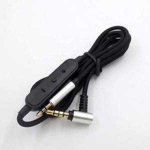 Câble audio de remplacement <span class=keywords><strong>pour</strong></span> <span class=keywords><strong>casque</strong></span> AKG Y45 Y50 Y40/<span class=keywords><strong>Bose</strong></span> QC25 OE2 avec contrôle du volume du microphone à distance <span class=keywords><strong>pour</strong></span> <span class=keywords><strong>casque</strong></span> - Product Image 2