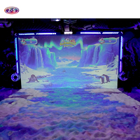 Jeux de projection interactifs Immersive Joyful Beach Système de jeu Magic Large Floor pour les lancements de produits