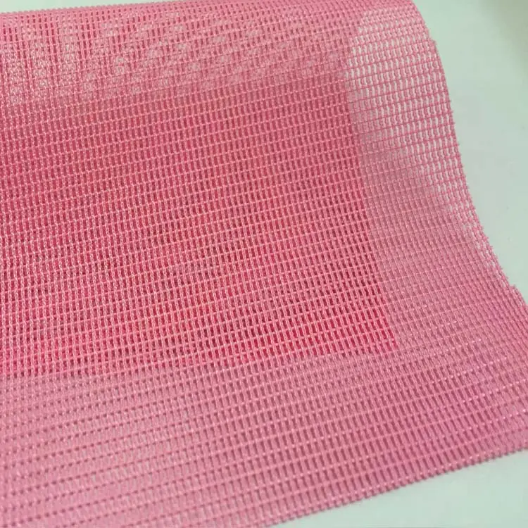 Mềm nhỏ hình chữ nhật lỗ lưới vải polyester Túi Vật liệu lót