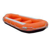 Raft gonflable en PVC d'usine - 6 personnes avec plancher auto-vidant pour le rafting en rivière