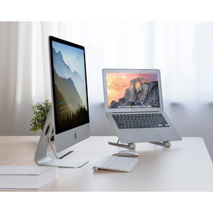 Soporte para Portátil de Aleación de Aluminio Portátil y Personalizable UPERGO OEM de Fábrica, Ergonómico y Ajustable para Uso en Oficina en Casa, para Tabletas y PC - Product Image 4