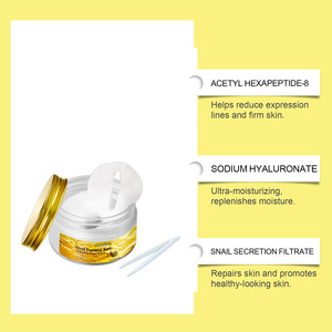 Masque pour les yeux à l'extrait d'escargot, nourrit et hydrate en douceur la peau autour des yeux, masque hydratant et élastique pour le soin des yeux - Product Image 3