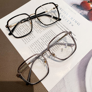 Monture de lunettes carrée D Brand T5-20088, monture intégrale en TR90, anti-UV, anti-lumière bleue, unisexe, tendance, verres en acétate - Product Image 1