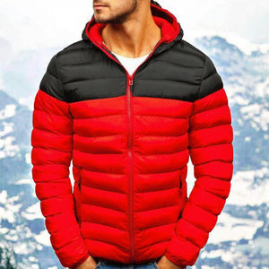 Wholesale Factory Rate Puffer Jacket Men Full Zipper Custom Logo Quick Dry High Street Wear Lightweight Puffer Jacket - Product Image 3