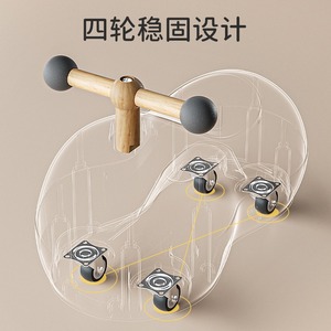 Patinete infantil con forma de cacahuete y asiento para niños de 1 a 3 años, juguete de empuje para niños y niñas - Product Image 4